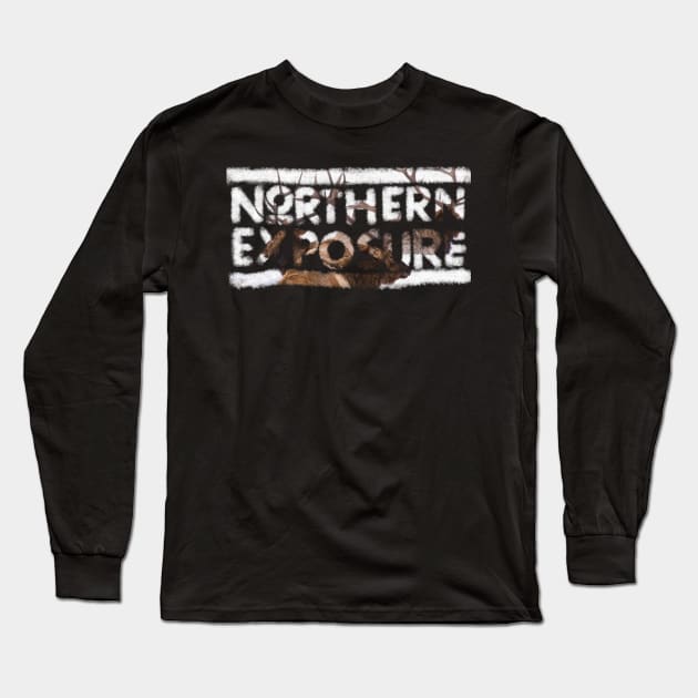 behind text northern exposure Long Sleeve T-Shirt by Apri